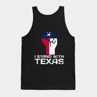 I stand with texas Tank Top